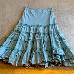 Adorable boho winter Skirt by Fei